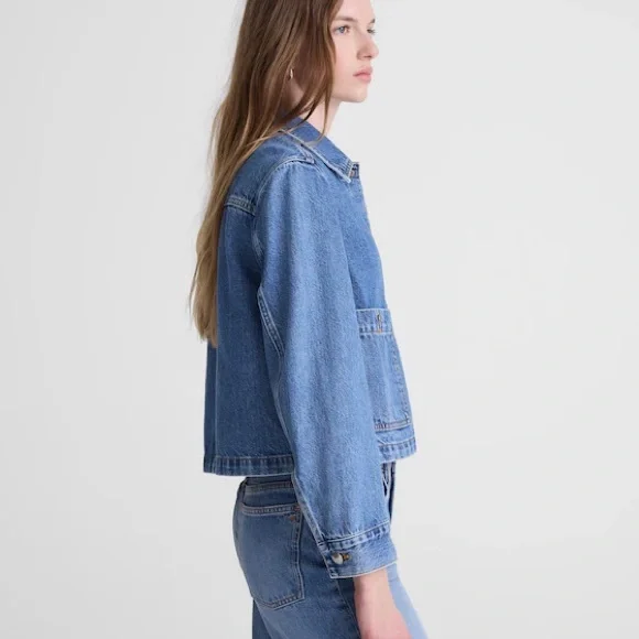 BNWT Madewell Denim Chore Jacket - Picture 3 of 4